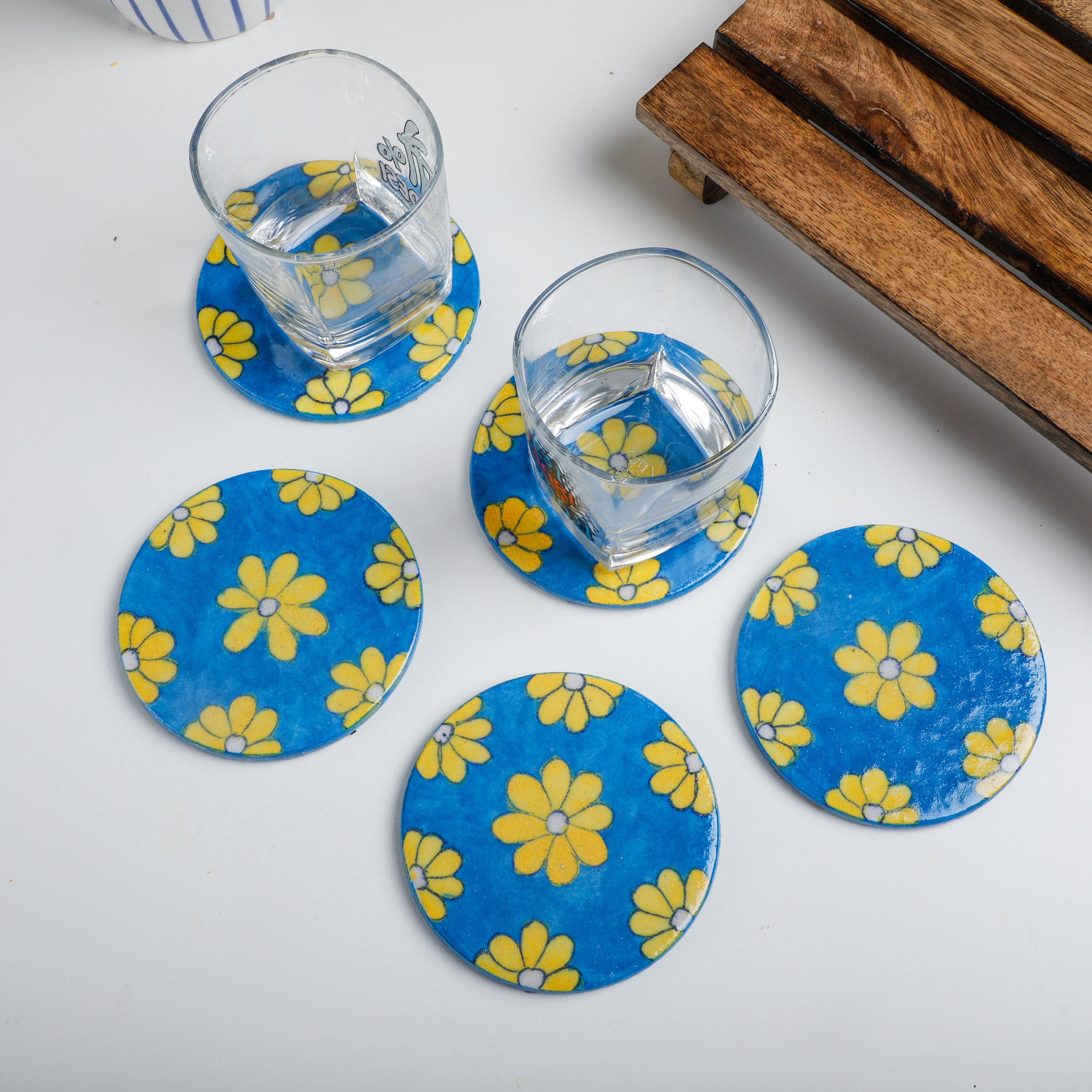 A perfect cup coaster
